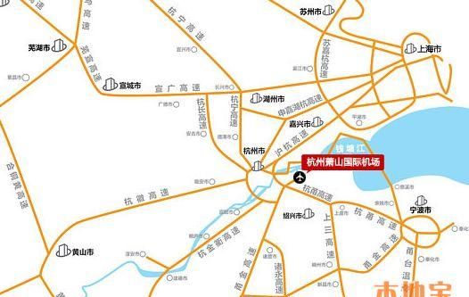 杭州哪个站离萧山机场近
，弱弱的问下杭州的哪个火车站离萧山机场比较近？图2