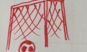 最简单足球场地简笔画法
，怎么画足球场-简笔画（54）？图9