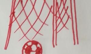 最简单足球场地简笔画法
，怎么画足球场-简笔画（54）？图10