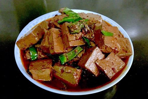 东北鸭血血豆腐怎么炒好吃